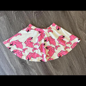 Mini Rodini Girls Skirt  size 104-110 4- 5 Y VERY GOOD! ORGANIC!!